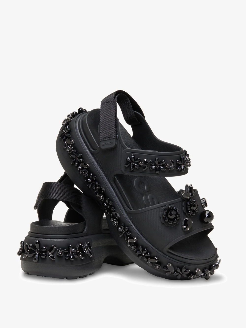 Simone Rocha x Crocs Soho Sandal Black